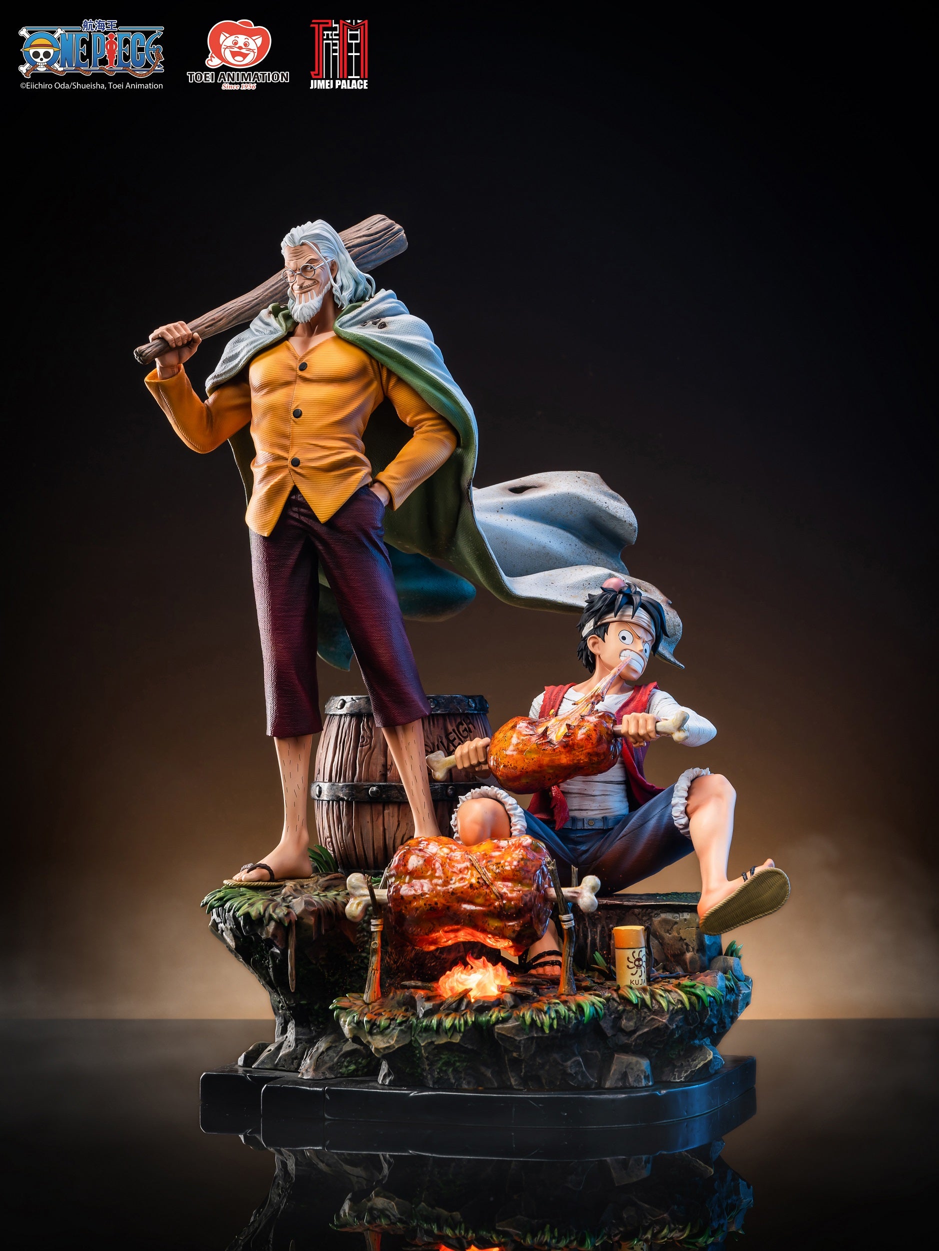 Jimei Palace - One Piece Silvers Rayleigh and Luffy (Licensed