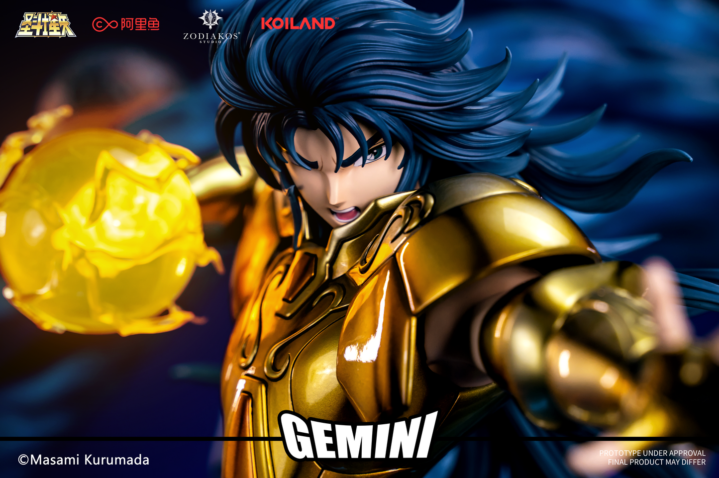 Zodiakos Studio - Saint Seiya Gold Saint Gemini Kanon and Saga (Licensed) [PRE-ORDER]