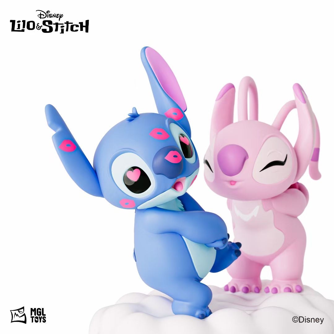 MGL TOYS - Lilo & Stitch Valentine Edition Stitch and Angel 